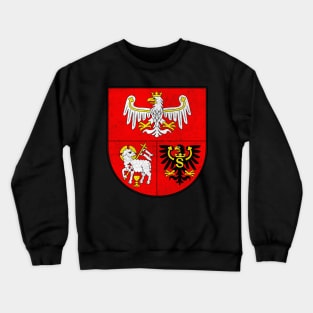 Warmian-Masurian Voivodeship  // Poland Coat of Arms Crewneck Sweatshirt